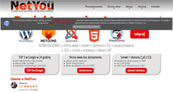 Desktop Screenshot of netyou.pl