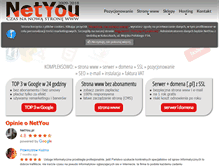 Tablet Screenshot of netyou.pl